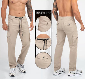 PANTALON CARGO BOTA RECTA👖