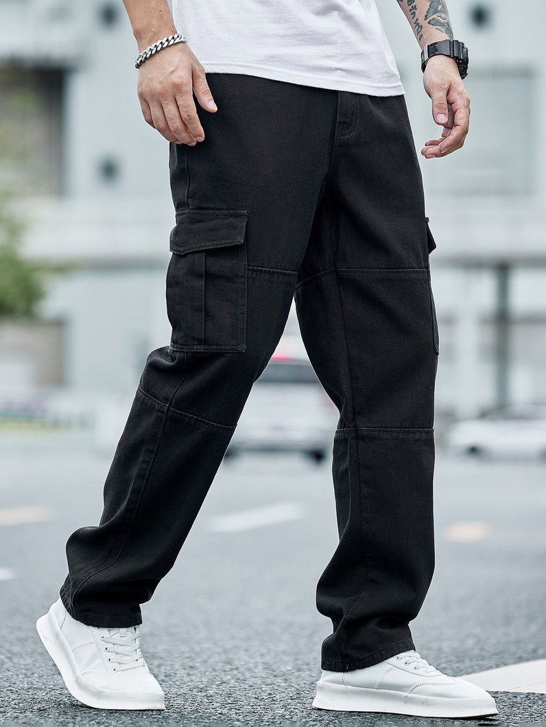 PANTALON CARGO BOTA RECTA👖