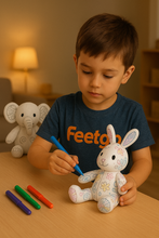 Cargar imagen en el visor de la galería, 🧸 Peluche para Colorear Pincello – ¡Diversión y creatividad en cada trazo!