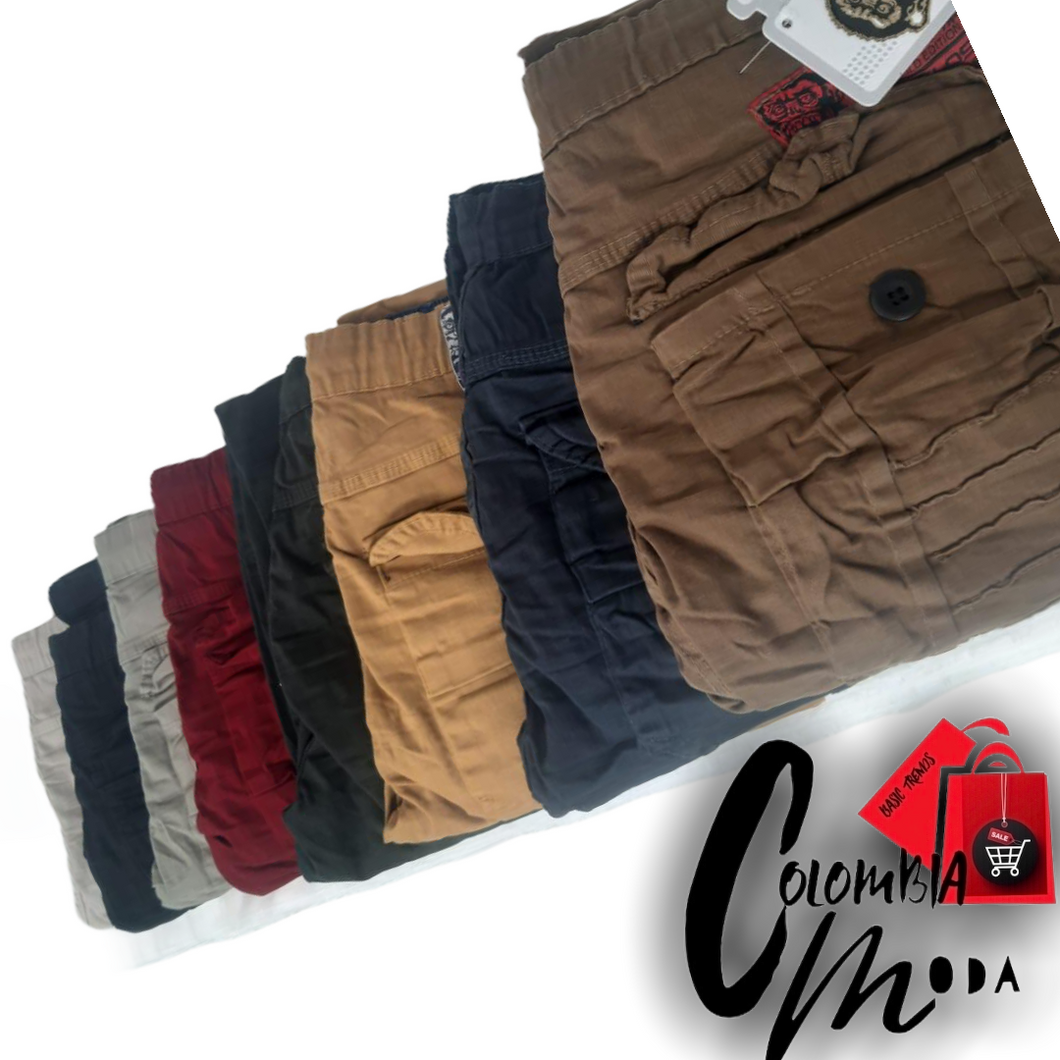 PANTALON CARGO 6 BOLSILLOS PREMIUM™
