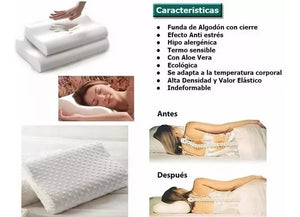 ALMOHADA ORTOPEDICA PILLOW  🔥INDEFORMABLE